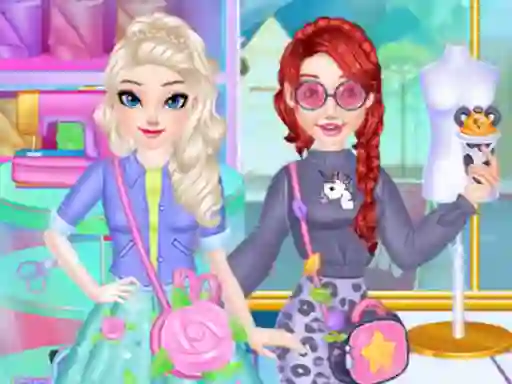 שפּיל Fashion Princess Sewing Clothes אָנליין