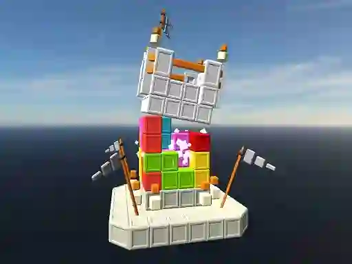 שפּיל Castle Destruction Blocks אָנליין
