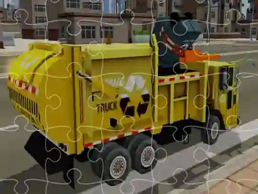 שפּיל Garbage 3D Trucks אָנליין