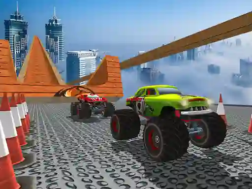 שפּיל Monster Truck Ramp אָנליין