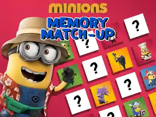 שפּיל Minions Memory Match Up אָנליין