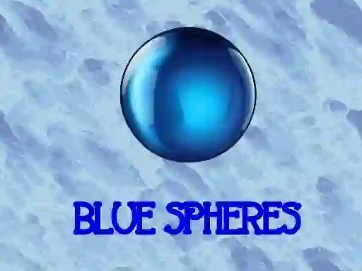 שפּיל Blue spheres אָנליין