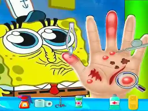 שפּיל Spongebob Hand Doctor אָנליין
