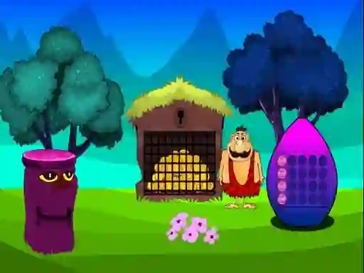 שפּיל Caveman Treasure Escape אָנליין
