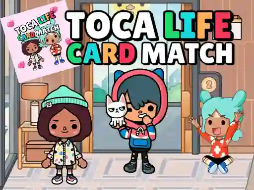 שפּיל Toca Life Memory Card Match אָנליין