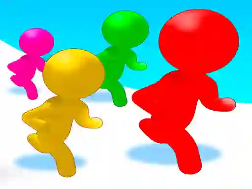 שפּיל Stickmen Color Run Switch אָנליין