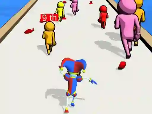 שפּיל Digital Circus Run And Shoot אָנליין