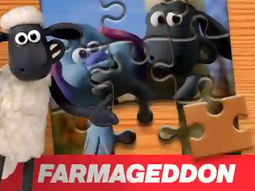 שפּיל  A Shaun the Sheep Movie Farmageddon Jigsaw Puzzle אָנליין