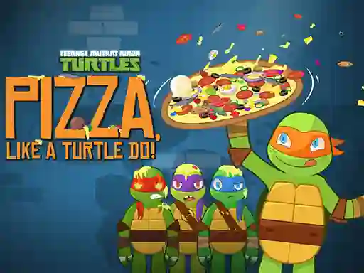 שפּיל Ninja Turtles: Pizza Like A Turtle Do! אָנליין