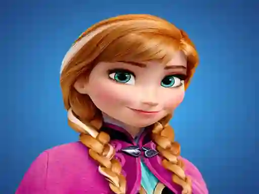 שפּיל Play Anna Frozen Sweet Matching Game אָנליין