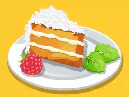 שפּיל Almond coconut cake אָנליין