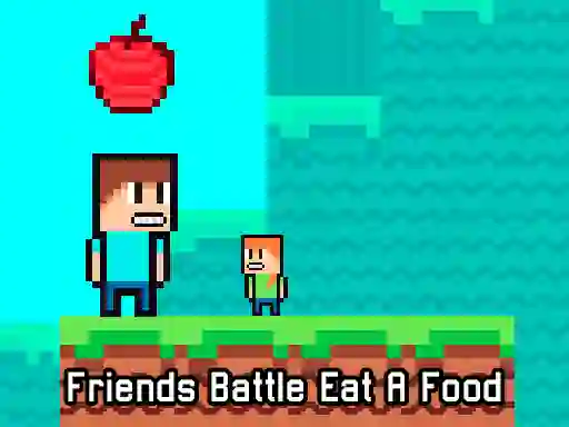 שפּיל Friends Battle Eat A Food אָנליין