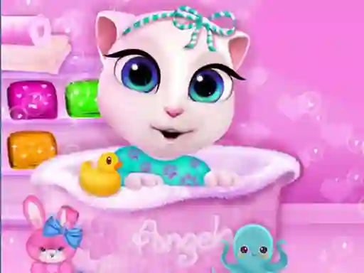 שפּיל Baby Angela Bathing Time אָנליין