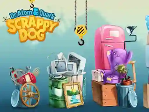 שפּיל Dr Atom and Quark: Scrappy Dog אָנליין