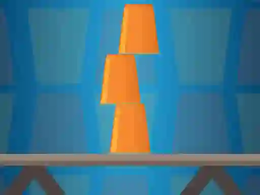 שפּיל Cups Tower Builder אָנליין