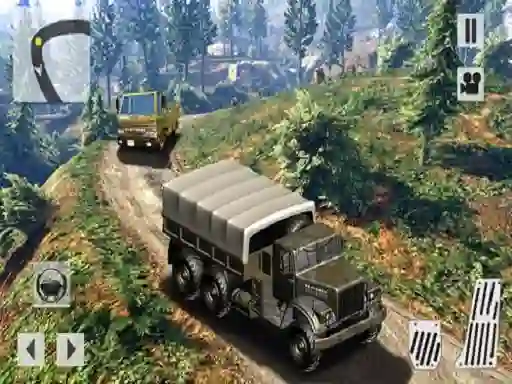 שפּיל US OffRoad Army Truck Driver אָנליין