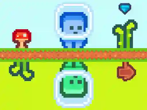 שפּיל Two Aliens Adventure אָנליין