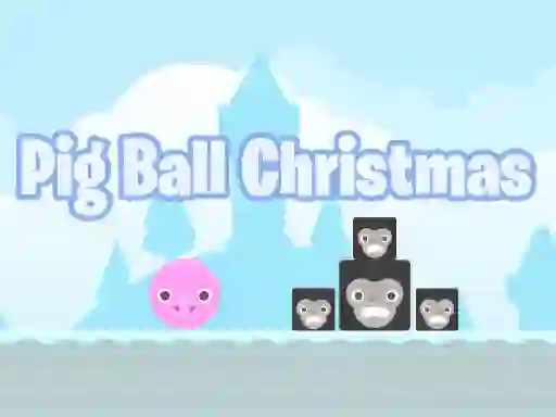 שפּיל Pig Ball Christmas אָנליין