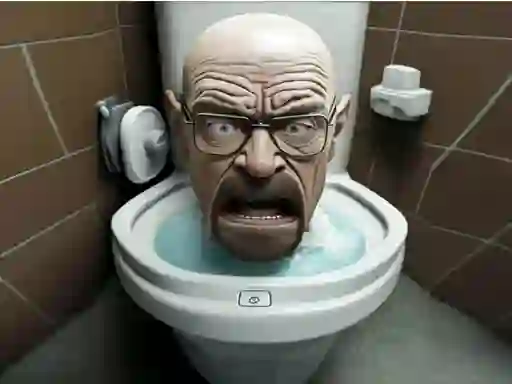 שפּיל Funny Skibidi Toilet Face אָנליין