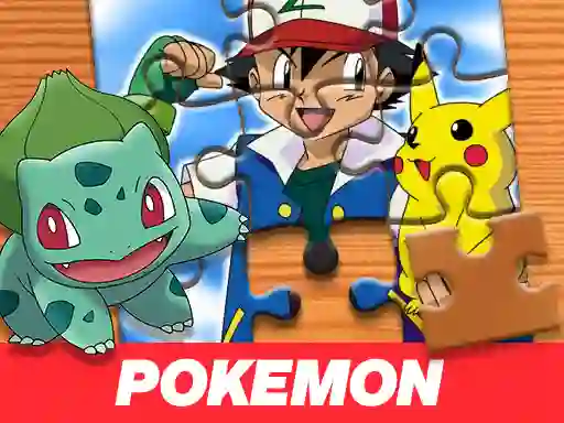 שפּיל Pokemon Jigsaw Puzzle אָנליין