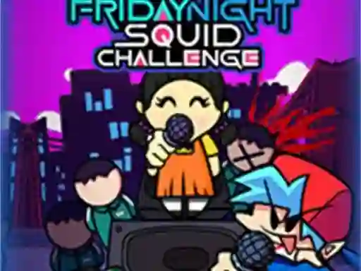 שפּיל Super Friday Night Squid Challenge Game אָנליין