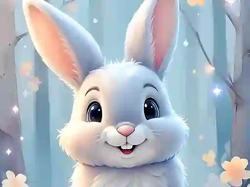 שפּיל Easter Bunny Coloring Book אָנליין