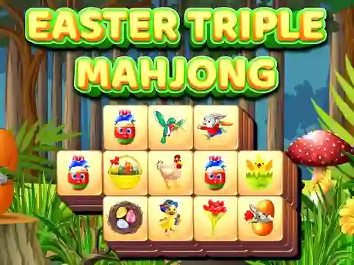 שפּיל Easter Triple Mahjong אָנליין