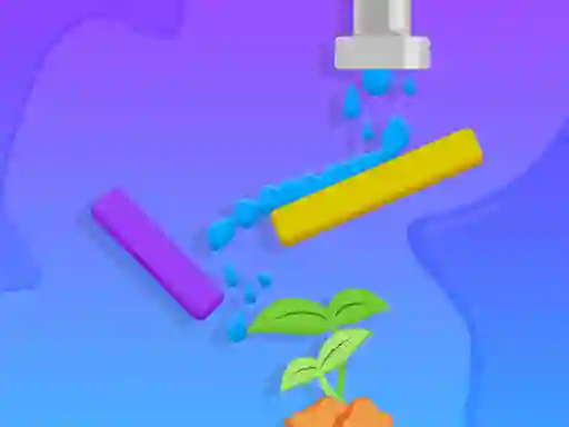 שפּיל Sprinkle Plants Puzzle Game אָנליין
