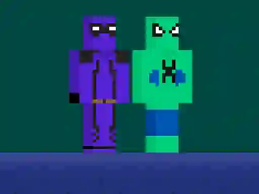 שפּיל Noobpool & NoobSpider אָנליין