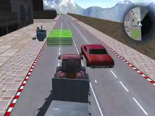 שפּיל Tractor Driving Garbage collect אָנליין