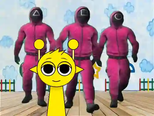 שפּיל Sprunki in Squid Game Chamber אָנליין