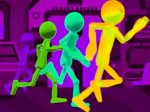 שפּיל Stickman Escape Parkour אָנליין