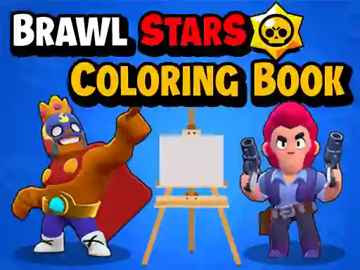 שפּיל Brawl Stars Coloring Books אָנליין