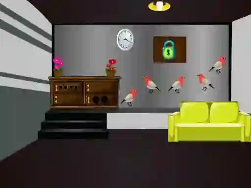 שפּיל Grey Checked Room Escape אָנליין