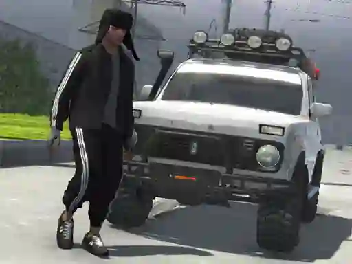 שפּיל Russian Taz Driving 3 אָנליין