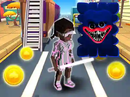 שפּיל City Runner 3D.io אָנליין