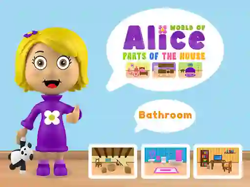 שפּיל World of Alice Parts of the House אָנליין