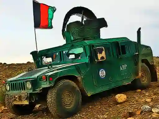 שפּיל Military Vehicles Puzzle אָנליין