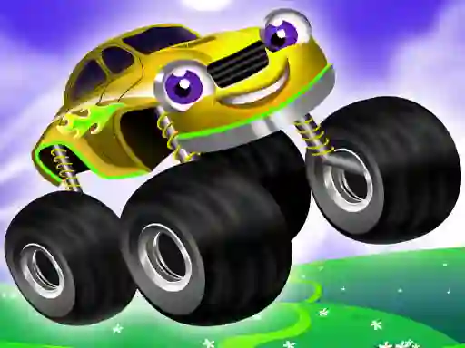 שפּיל Monster Trucks Game for Kids אָנליין