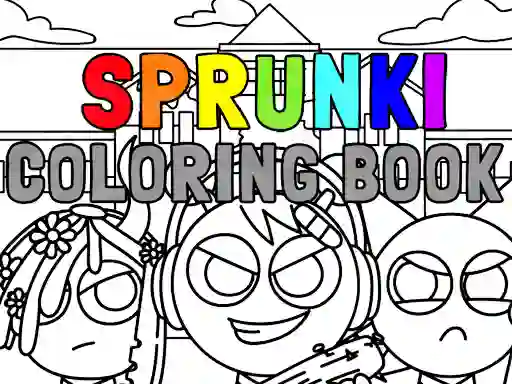 שפּיל Sprunki Coloring Book אָנליין