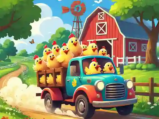שפּיל CluckNRun אָנליין