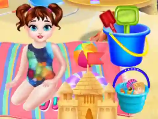 שפּיל Baby Taylor At Beach אָנליין
