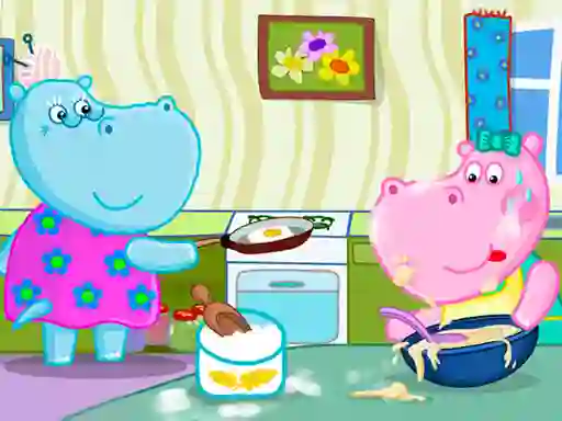 שפּיל Hippo Cooking School אָנליין