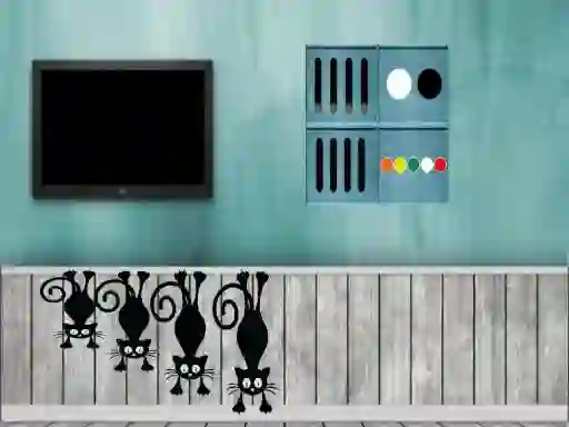 שפּיל Kitty House Escape אָנליין
