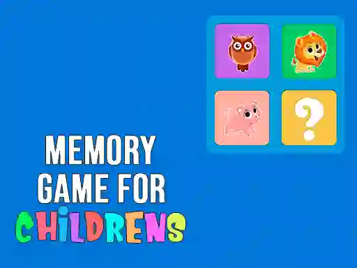 שפּיל Memory Game for Childrens אָנליין
