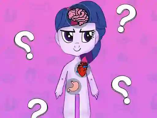 שפּיל My Little Pony Learning The Body אָנליין