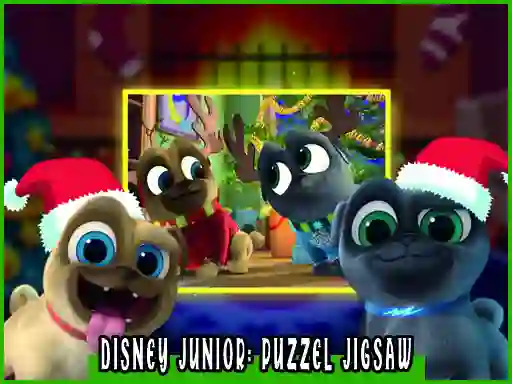 שפּיל Disney Junior: Jigsaw Puzzel אָנליין