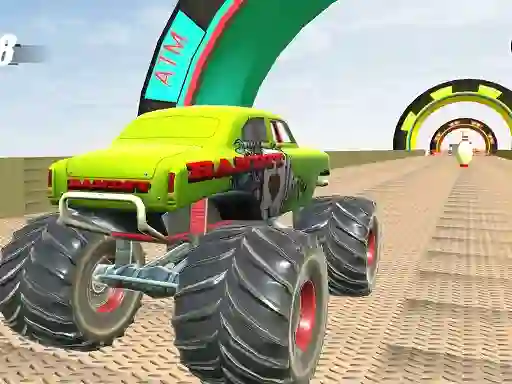 שפּיל Monster Truck Extreme Stunts אָנליין