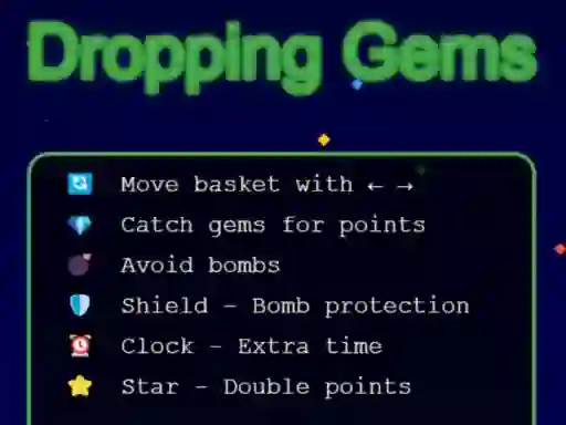 שפּיל Dropping Gems אָנליין