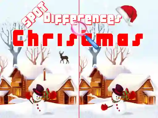 שפּיל Christmas 2020 Spot Differences אָנליין